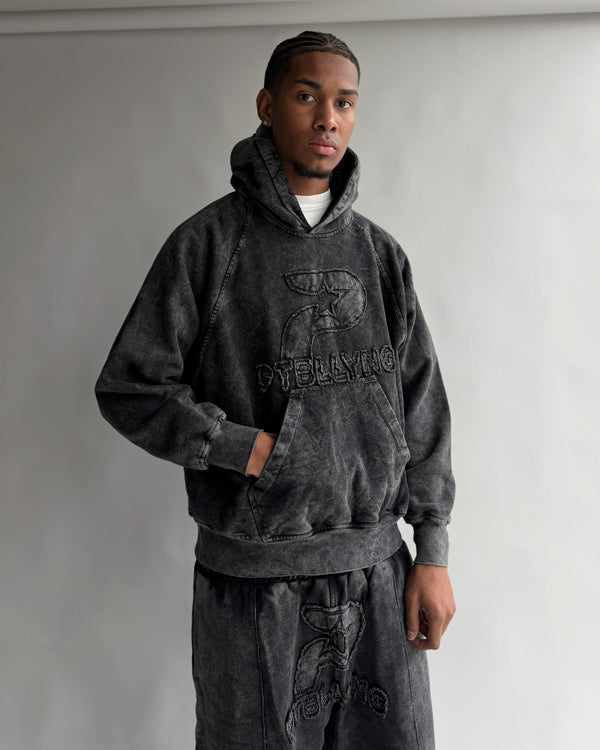 SET HOODIE + JOGGER STAR GANG VINTAGE