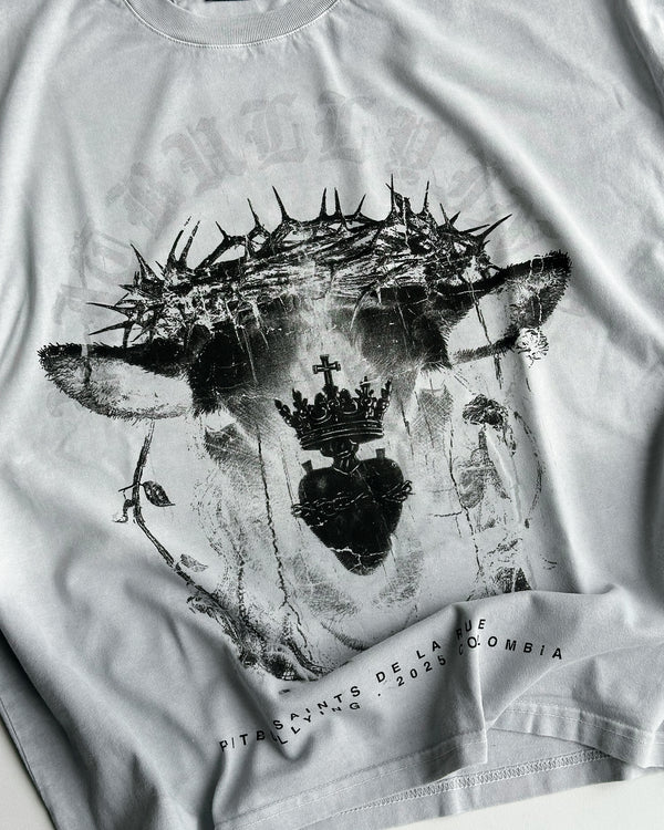 Sagrado Corazon Tanktop Gris