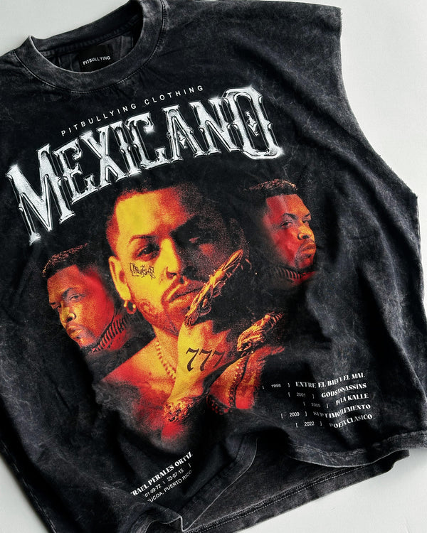 TankTop Negra Mexicano Pitbullying