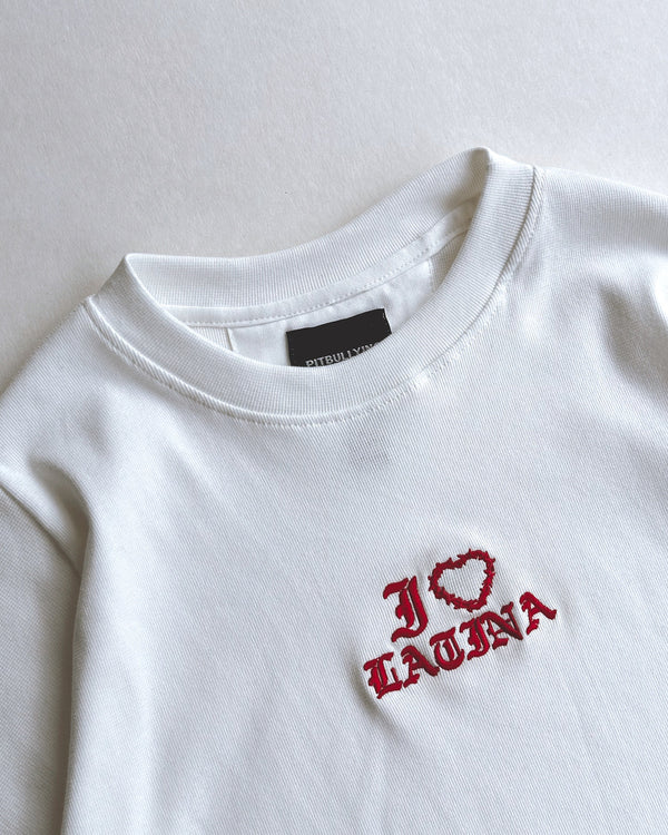 Tee Ribbed Blanco Latina
