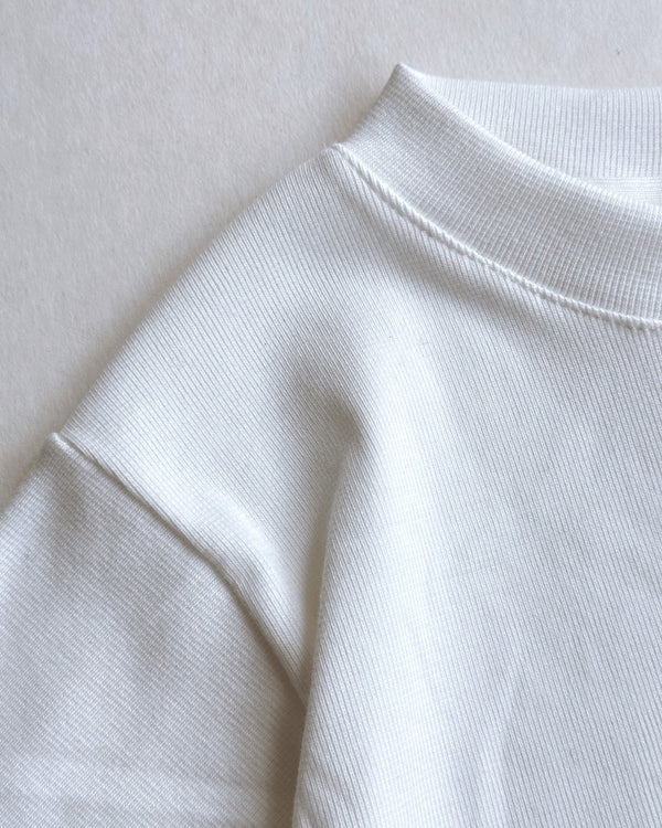 Tee Ribbed Blanco Pby