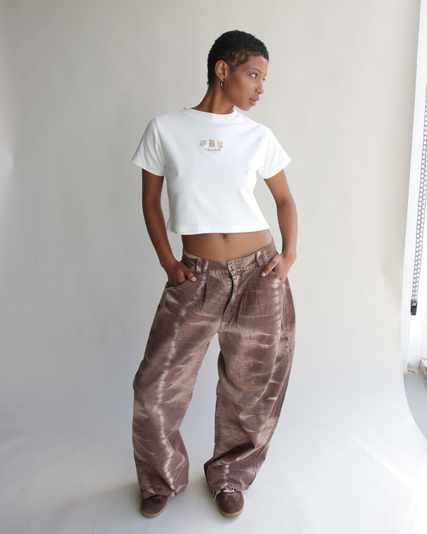 Tee Ribbed Blanco Pby