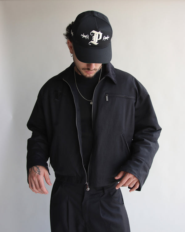 Jacket men's fit Negro