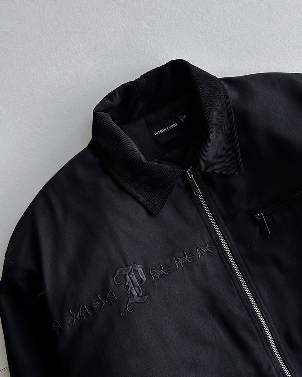 Jacket men's fit Negro