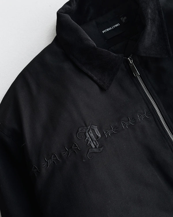 Jacket men's fit Negro