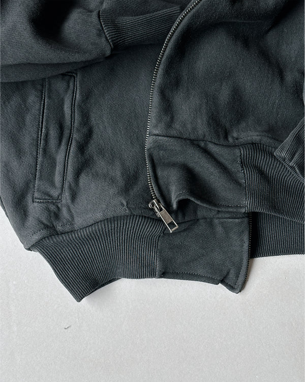Metálico Pitbullying Zip Up Gris