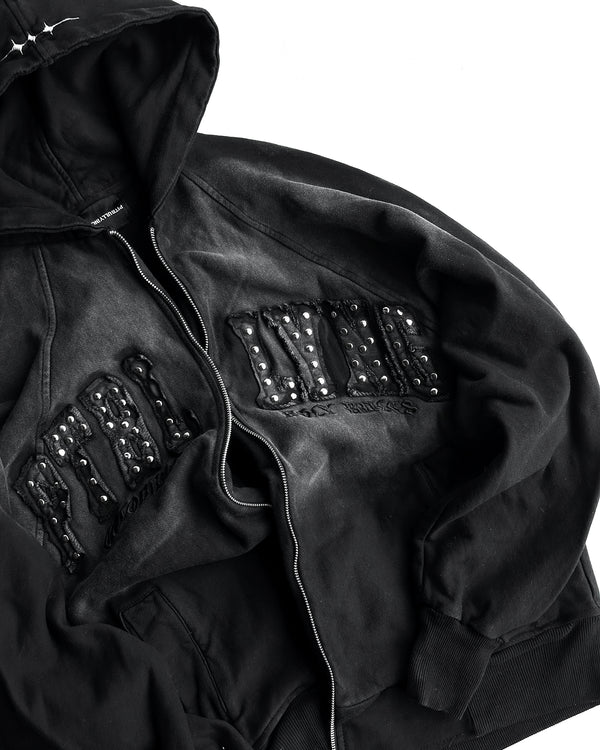 Metálico Pitbullying Zip Up Degrade