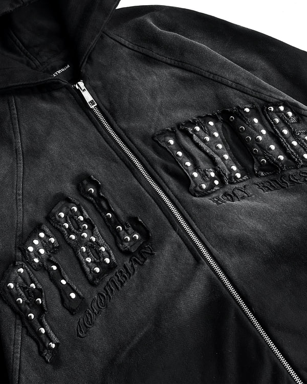Metálico Pitbullying Zip Up Degrade