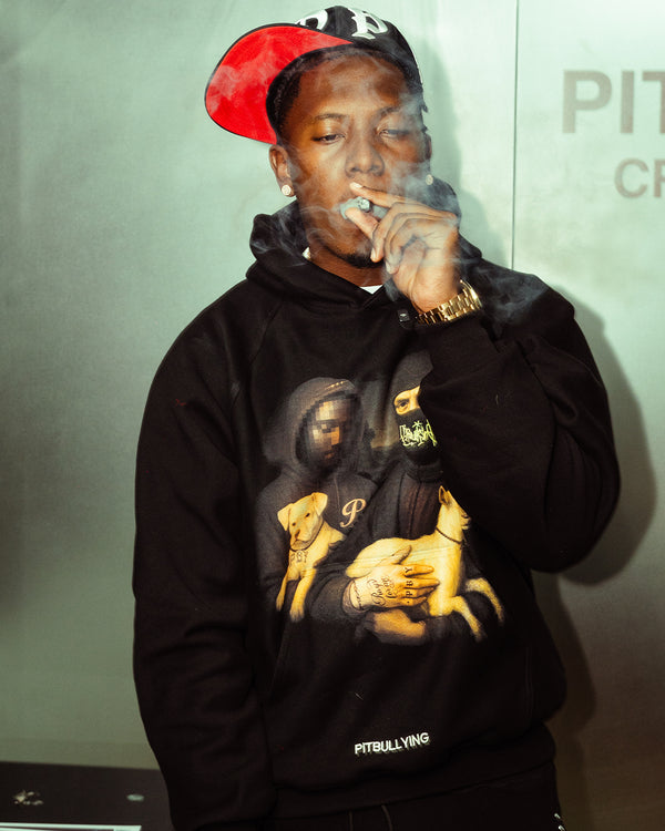 HOODIE OVERSIZE Goat Negro